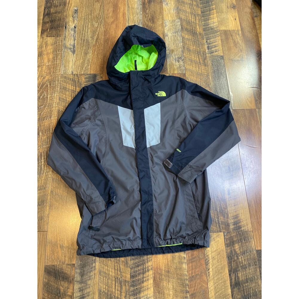 The North Face Boy's Vortex Triclimate Jacket Shell Only Waterproof HyVent Sz XL